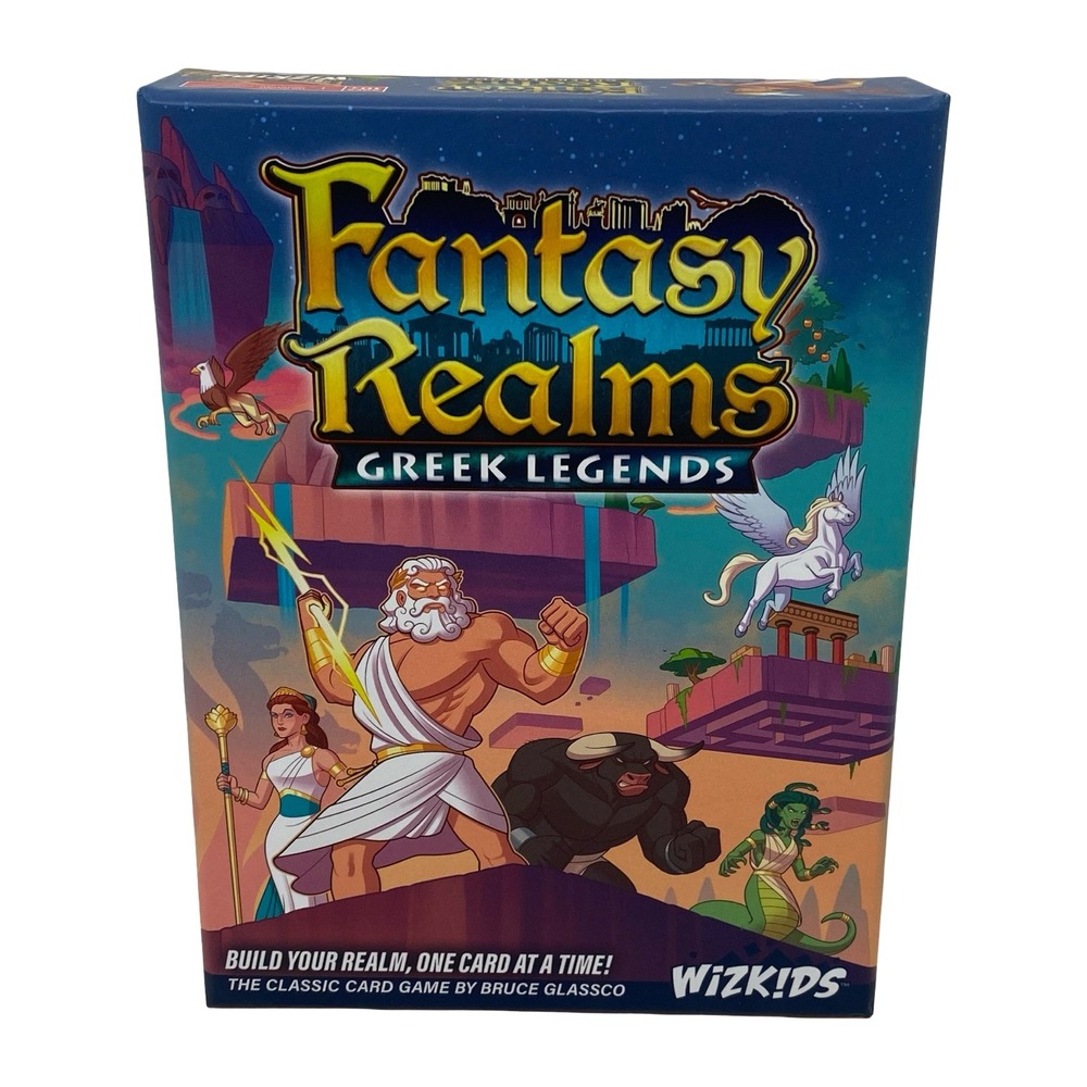 Fantasy Realms Greek Legends Card Game WizKids Bruce Glassco New Standalone